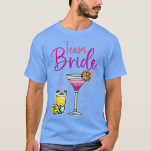 T-shirt Équipe Mariée Enterrement de Vie de Jeune Fille Jg