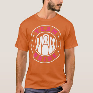T-shirt Équipe Mariée Équipe Mari Bowling Enterrement de V