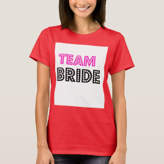 T-shirt Équipe Mariée TEE