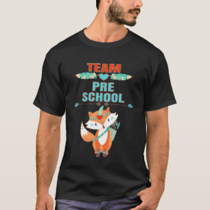 T-shirt Équipe Matériel de rentrée scolaire pour maternell