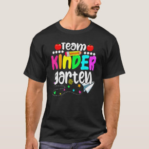 T-shirt Équipe Maternelle Premier Jour Retour À L'École En