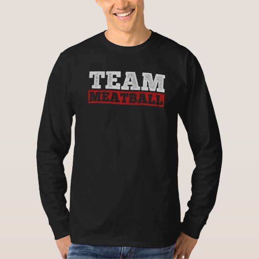 T-shirt Équipe Meatball Meatball Chef (Devant)
