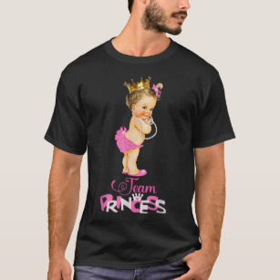 T-shirt Équipe mignonne Princess Team Girl Baby Genre Reve