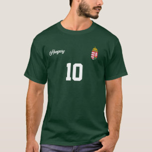 T-shirt Équipe nationale hongroise personnalisée Jersey