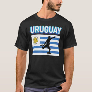 T-shirt Équipe Nationale Uruguay Football Football Mondial