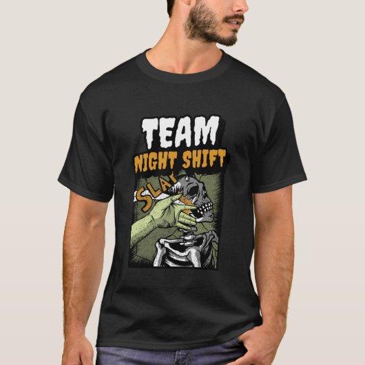 T-shirt Équipe Night Shift (Devant)