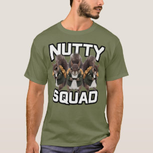 T-shirt Équipe Nutty, Équipe de friandises pour écureuils