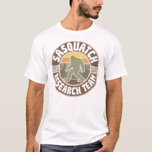 T-shirt Équipe officielle de recherche de Sasquatch