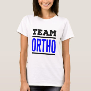 T-shirt Équipe Ortho Orthopédique Orthopédique Infirmière