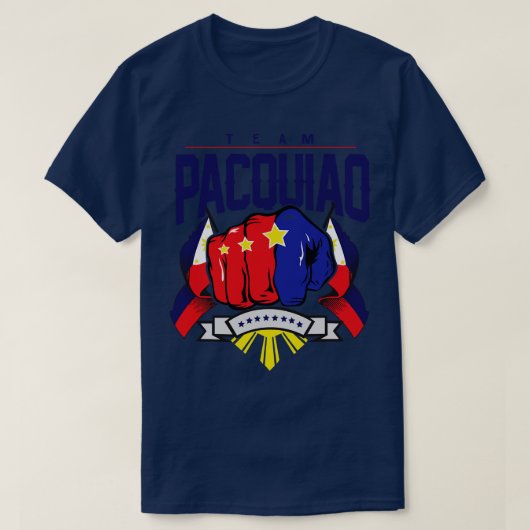 T-shirt Équipe Pacquiao (Design devant)