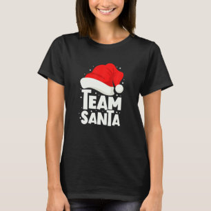 T-shirt Équipe Père Noël Christmas Family Group Matchin