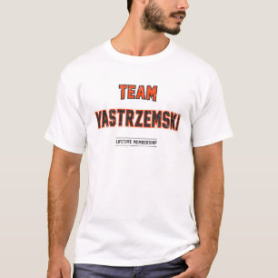 T-shirt Equipe Perturbée Yastrzemski Fiers Nom de famille