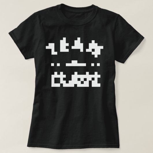 T-shirt Équipe Pixel Abstraite (Design devant)