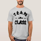 T-shirt Équipe Pixel Abstraite (Devant)