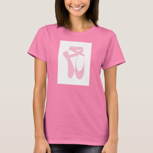 T-shirt Équipe Pointe Pink (Devant)