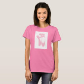 T-shirt Équipe Pointe Pink (Devant entier)