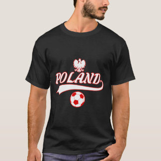 T-shirt Équipe Pologne Coupe du Monde de Football 2018 Mai