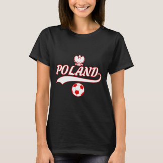 T-shirt Équipe Pologne Coupe du Monde de Football 2018 Mai
