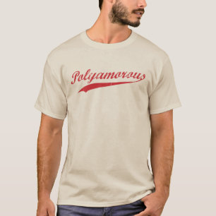 T-shirt Équipe Polyamory Polyamorous et fier
