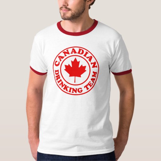 T-shirt Équipe potable canadienne (Devant)