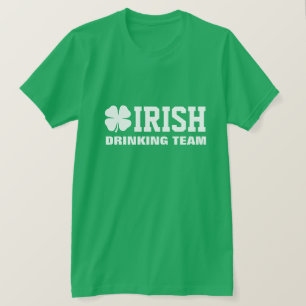 T-shirt Équipe potable irlandaise de la chemise   du jour