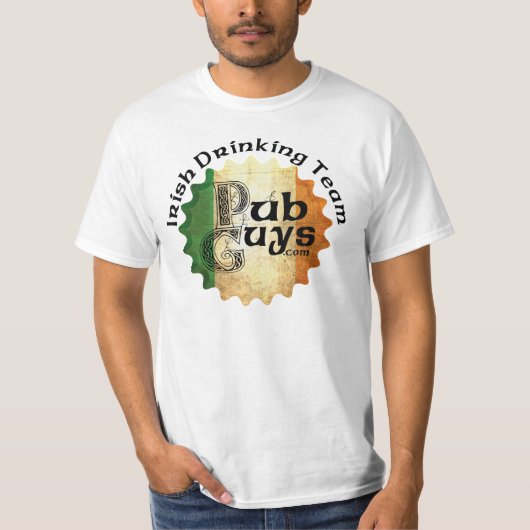 T-shirt Équipe potable irlandaise de PAGE (Devant)