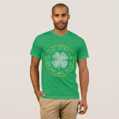 T-shirt Équipe potable italienne irlandaise (Devant entier)