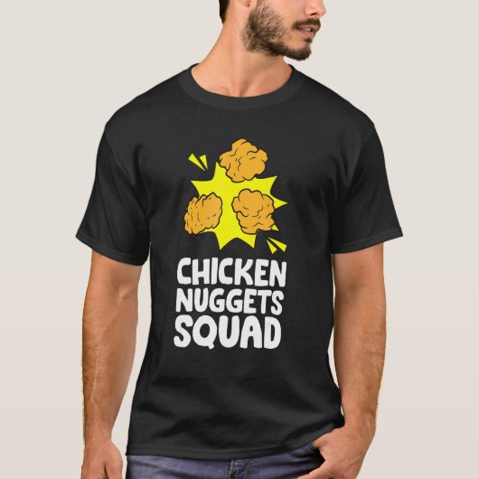 T-shirt Équipe Poulets Nuggets Équipe Poulets Nuggets (Devant)
