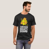 T-shirt Équipe Poulets Nuggets Équipe Poulets Nuggets (Devant entier)