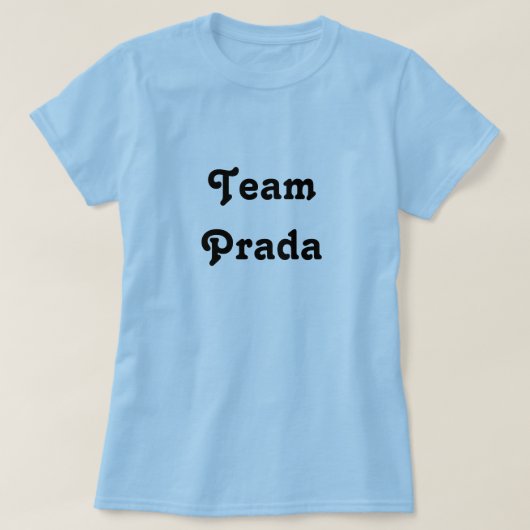 T-shirt Équipe Prada (Design devant)