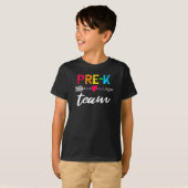 T-shirt équipe pré k (Devant entier)