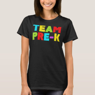 T-shirt Équipe Pré K Enseignant Étudiant Préscolaire Retou
