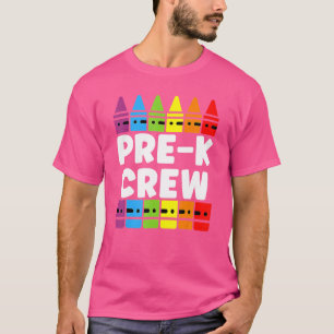T-shirt Équipe Préscolaire Tribe Pré K Retour À L'École En