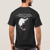 T-shirt Équipe profonde 2 de piqué de saturation de (Dos)