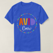 T-shirt Équipe Programme AVID Enseignant Appréciation de l (Design devant)