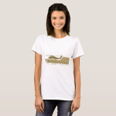 T-shirt Équipe reconditionnée d'hélicoptère de Blackhawk (Devant entier)