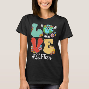 T-shirt Équipe Rétro Amour Monde Jour de la Terre 2023 SLP