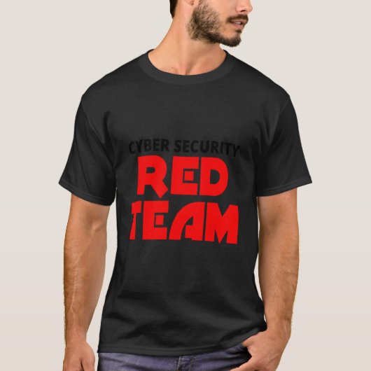 T-shirt Équipe Rouge Cyber Sécurité Ceh Hacking Hommes Hac (Devant)