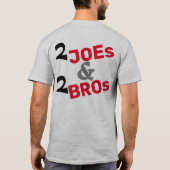 T-shirt Équipe Sahlen - 2 JOE et 2 BRO (Dos)