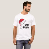 T-shirt Équipe Santa, Noël (Devant entier)