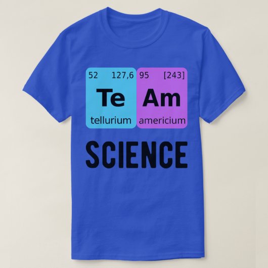 T-shirt Équipe scientifique II (Design devant)
