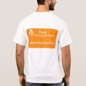 T-shirt Équipe - s'élevant plus fort (Dos)
