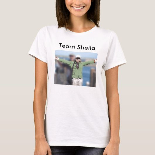 T-shirt Équipe Sheila (Devant)