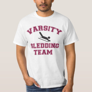 T-shirt Équipe Sledding de fac