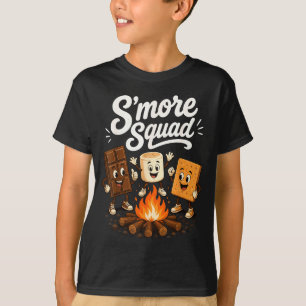 T-shirt Équipe S'mores drôle de feu de camp de guimauve