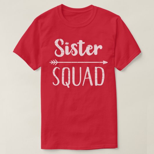 T-shirt Équipe soeur (Design devant)
