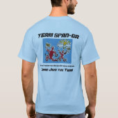 T-SHIRT ÉQUIPE SPAN-GA (Dos)