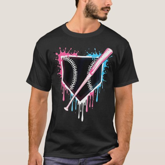 T-shirt Équipe Sport Cool Baseball Accueil Plate Drivers A (Devant)