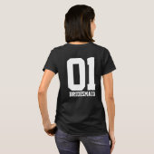 T-shirt Équipe sportive (Dos entier)