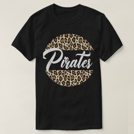 T-shirt Équipe sportive de lycée Pirates Pir (Design devant)